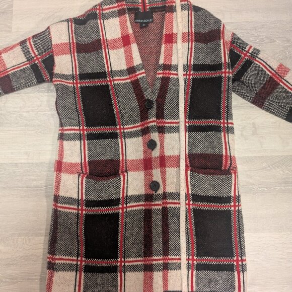 Long Plaid Coat - Picture 9 of 10